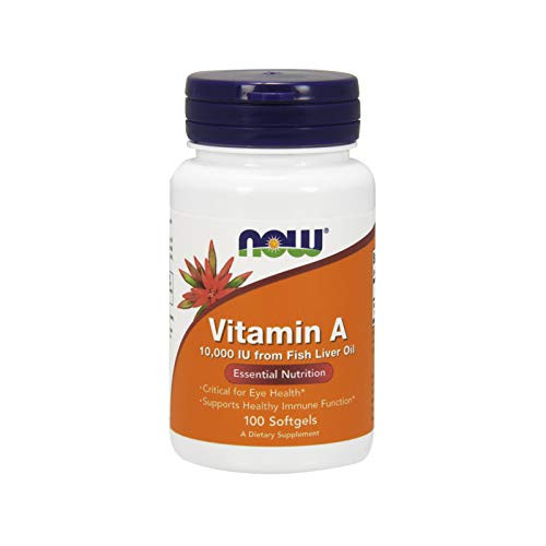 Now Foods Vitamin A 10 000 IU 100 Sgels