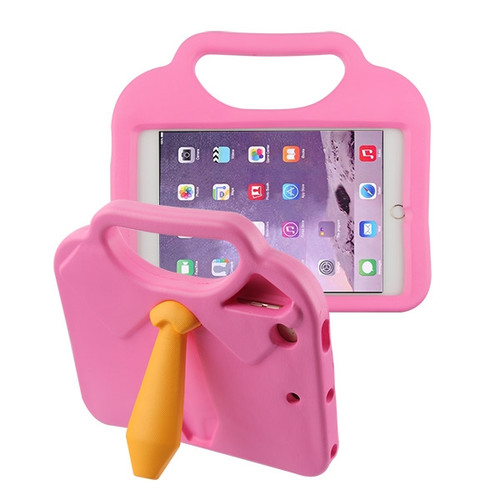 Tie Kids Drop-resistant Protector Cover for iPad mini (2019) - Pink
