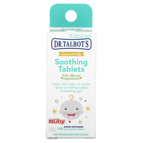 Dr. Talbot's  Soothing Tablets  Chamomile  3 m+  140 Tablets