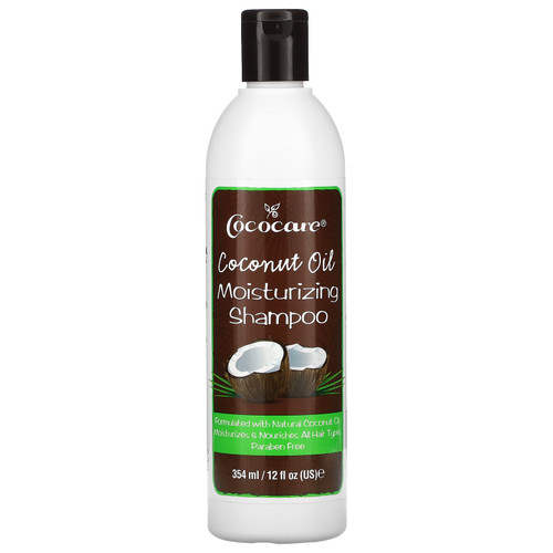 Cococare  Coconut Oil Moisturizing Shampoo  12 fl oz (354 ml)