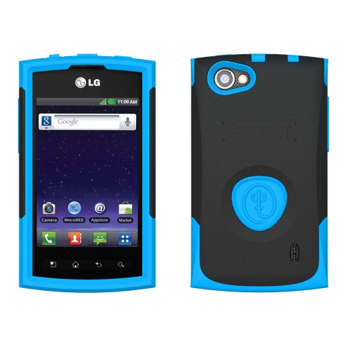 Trident Aegis Case for LG Optimus M+ / MS695 (Blue/Black)