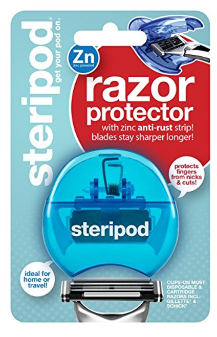 Steripod Razorpod - Clip-On Razor Protector (Blue)