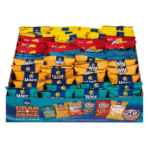 Wise Grab & Snack Variety Pack, 50 ct.