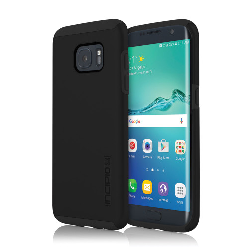 Incipio DualPro Case for Samsung Galaxy S7 Edge - Black/Black
