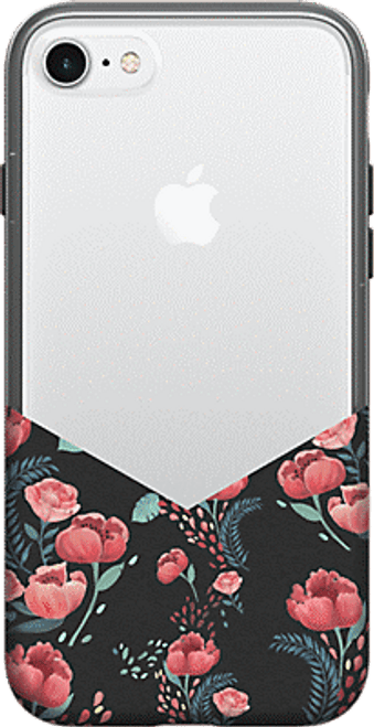 Milk & Honey Suit Up Print Case for iPhone SE2/8/7 - Black Floral