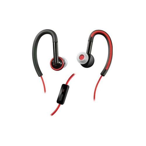 Motorola Sports Headphones with 3.5mm audio jack - Red/Black