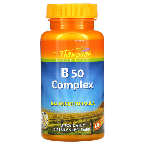 Thompson  B50 Complex  60 Vegetarian Capsules