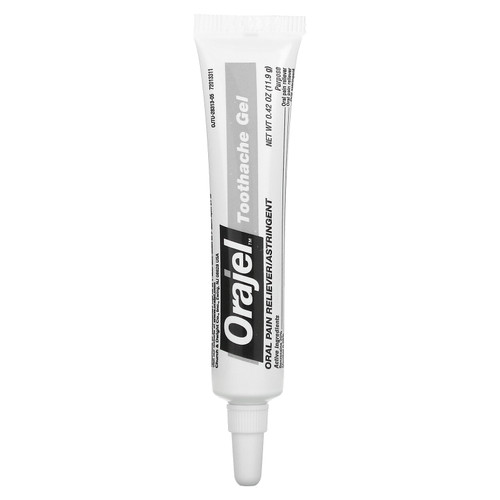Orajel  Instant Pain Relief Gel  3X Medicated For Toothache & Gum  0.42 oz (11.9 g)