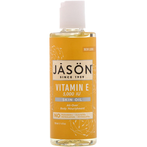 Jason Natural  Vitamin E Skin Oil  5 000 IU  4 fl oz (118 ml)