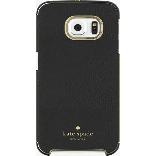 Kate Spade New York Wrap Case for Samsung Galaxy S6 Edge (Black)