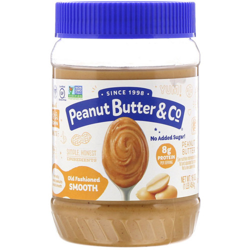 Peanut Butter & Co.  Old Fashioned Smooth  Peanut Butter  16 oz (454 g)