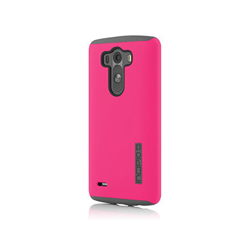 Incipio DualPro Shock Absorbing Case for LG G3 - Pink/Gray