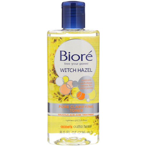 Biore  Pore Clarifying Toner  Witch Hazel  8 fl oz (236 ml)