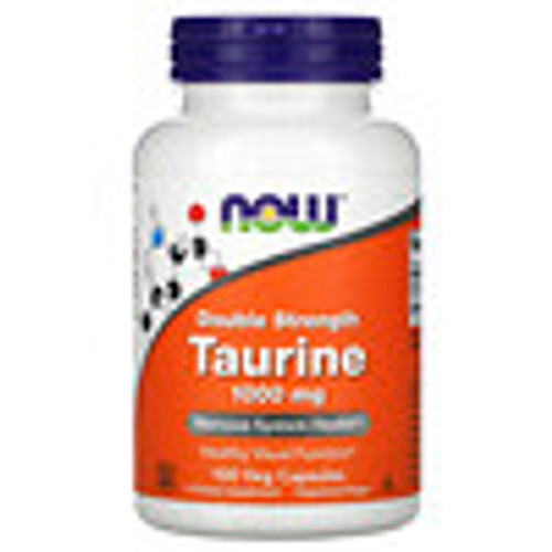 Now Foods  Taurine  Double Strength  1 000 mg  100 Veg Capsules