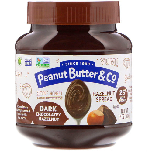 Peanut Butter & Co.  Hazelnut Spread  Dark Chocolatey Hazelnut  13 oz (369 g)