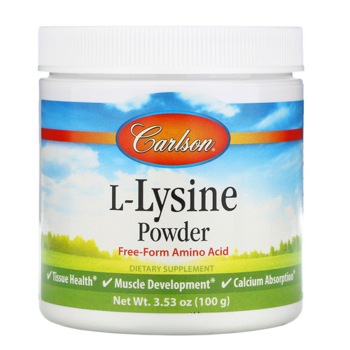 Carlson Labs  L-Lysine  Amino Acid Powder  3.53 oz (100 g)