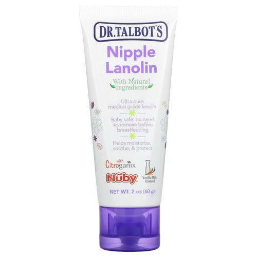 Dr. Talbot's  Nipple Lanolin  Vanilla Milk  2 oz (60 g)