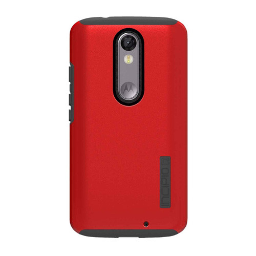 Incipio DualPro Case for Motorola Droid Turbo 2 (Iridescent Red/Black)