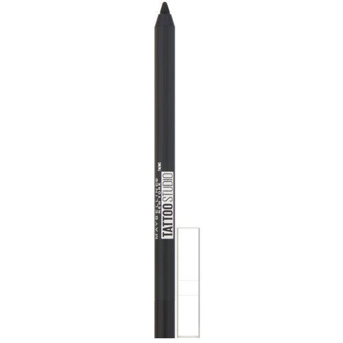 Maybelline  TattooStudio  Gel Eyeliner Pencil  900 Deep Onyx  0.04 oz (12 g)