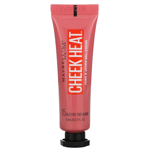 Maybelline  Cheek Heat  Gel-Cream Brush  Nude Burn  0.27 fl oz (8 ml)