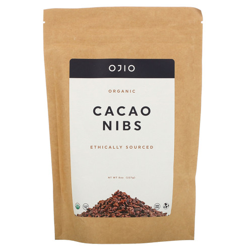 Ojio  Organic Cacao Nibs  8 oz (227 g)