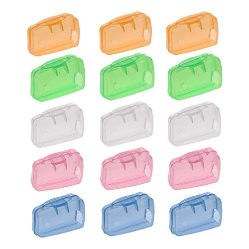 Cafurty Toothbrush Covers Head Caps Toothbrush Holder Case Travel Container for Travel Camping Business Trip 10PCS Toothbrush Cover
