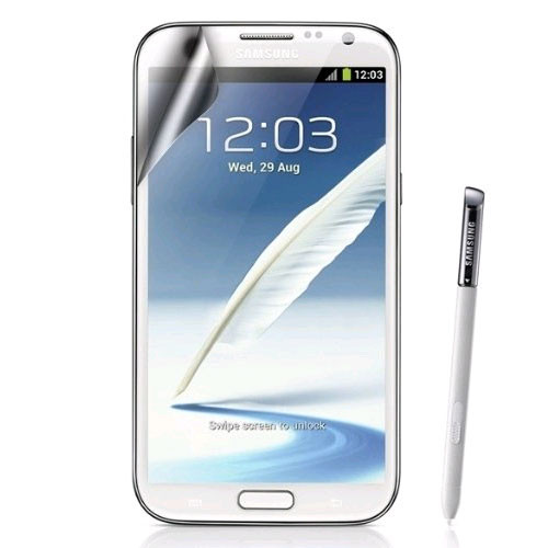 Technocel Anti-Glare Screen Protector for Samsung Galaxy Note 2 - 3 Pack (Clear)