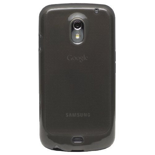 Verizon High Gloss Silicone Case for Samsung Galaxy Nexus SCH-i515 - Black