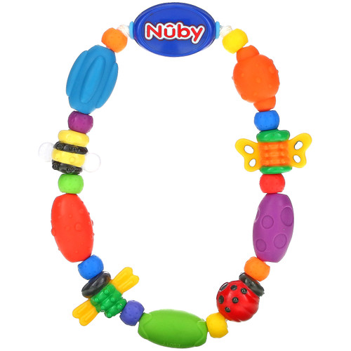 Nuby  Bug-a-Loop Teether  3 + Months  1 Teether