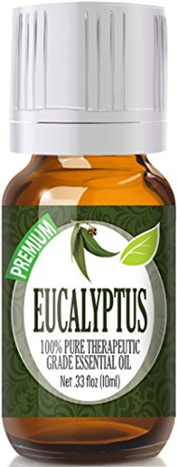 Healing Solutions 10ml Oils - Eucalyptus Essential Oil - 0.33 Fluid Ounces