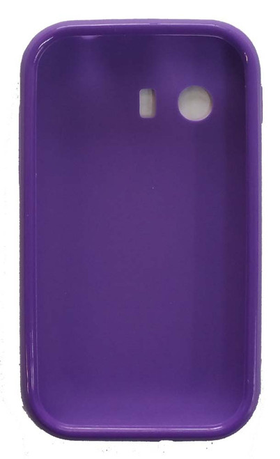 Quality One Wireless Anti Skid Slim Gel Case for Samsung Galaxy Y S5360 - Purple