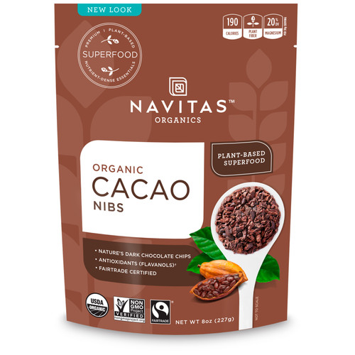 Navitas Organics  Organic Cacao Nibs  8 oz (227 g)