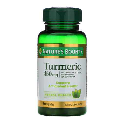 Nature's Bounty  Turmeric  450 mg  60 Capsules