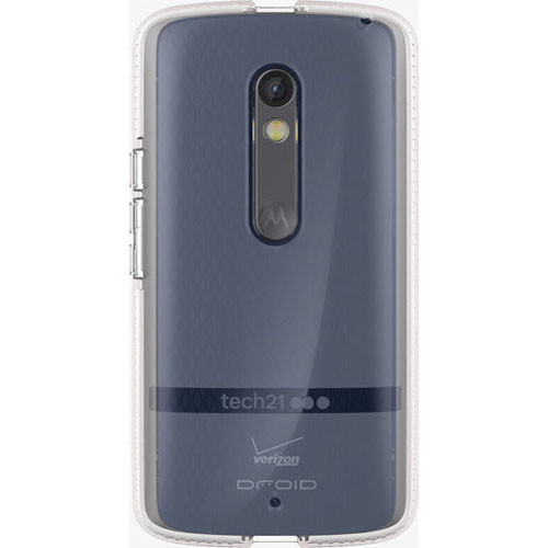 Tech21 Evo Shell Case for Motorola Droid Maxx 2 - Clear/White