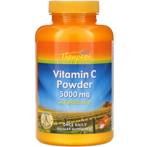 Thompson  Vitamin C Powder  5 000 mg   8 oz.