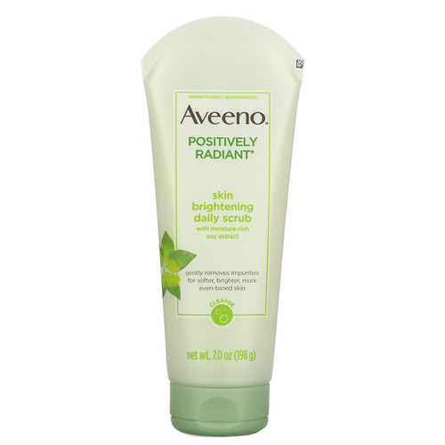 Aveeno  Positively Radiant  Skin Brightening Daily Scrub  7.0 oz (198 g)