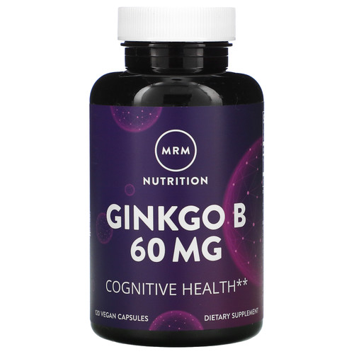 MRM  Ginkgo B  60 mg  120 Vegan Capsules