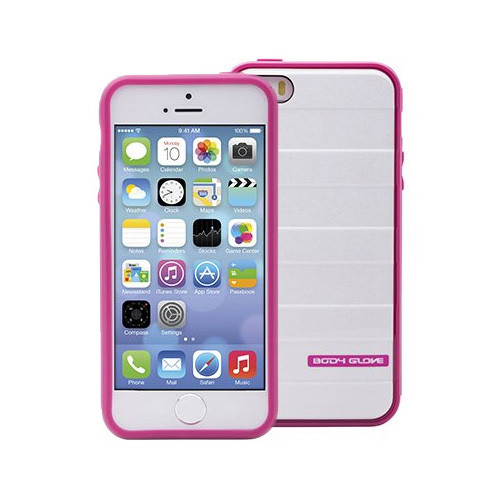 Body Glove Rise Case for Apple iPhone 5/5S (Rasberry / White Shimmer)