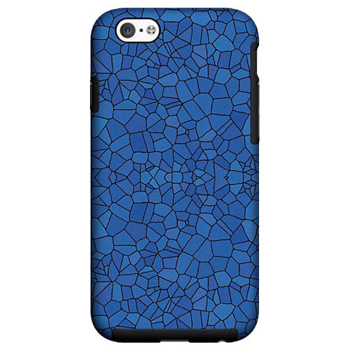 Milk and Honey Blue Mosaic Case for Apple iPhone 6/6s - Blue