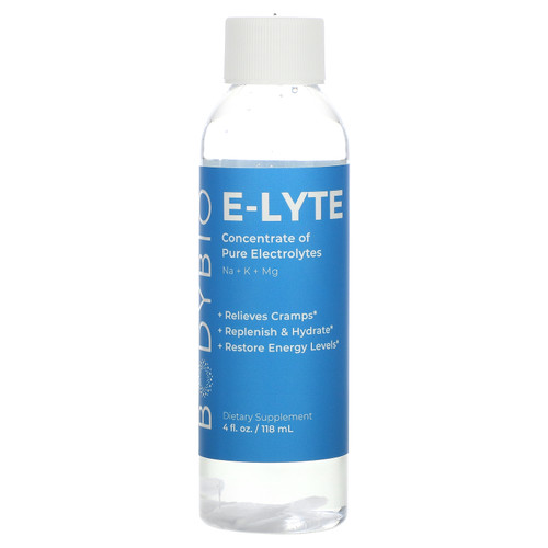 BodyBio  E-Lyte  4 fl oz (118 ml)