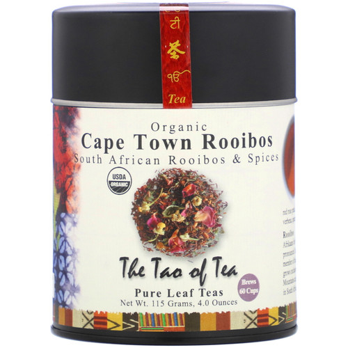 The Tao of Tea  Organic South African Rooibos & Spices  Cape Town Rooibos  4.0 oz (115 g)