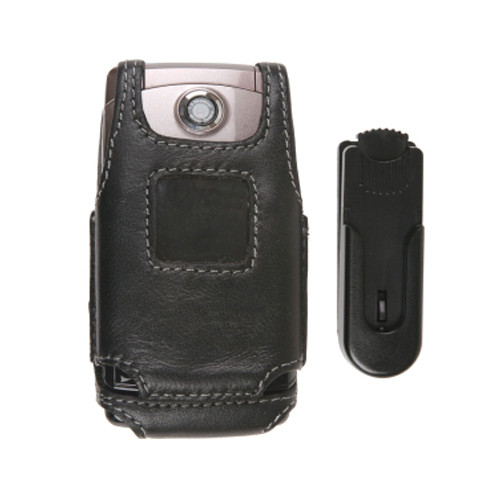 Swivel Belt Clip Leather Case for LG UX380 AX380 WAVE
