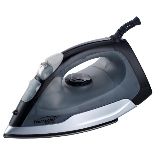 Full Size Steam Iron with Dry Spray Function - Black Finish