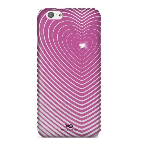 5 Pack -White Diamonds Heartbeat Case for Apple iPhone 6/6s - Pink