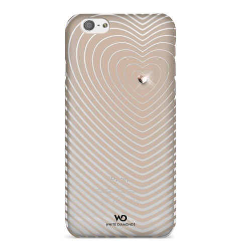 5 Pack -White Diamonds Heartbeat Case for Apple iPhone 6/6s - Rose Gold