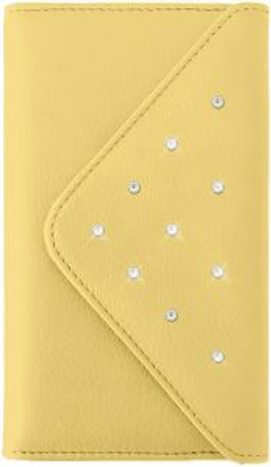 5 Pack -White Diamonds Grand Purse Case for Apple iPhone 8/7  6/6s - Yellow