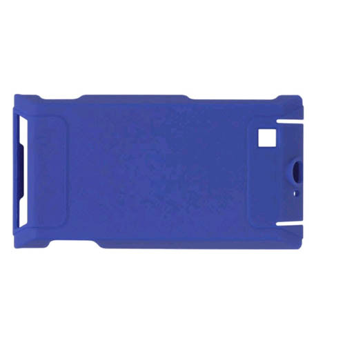 5 Pack -Wireless Solutions Rubberized Snap-On Case for Motorola Devour A555 - Cobalt Blue