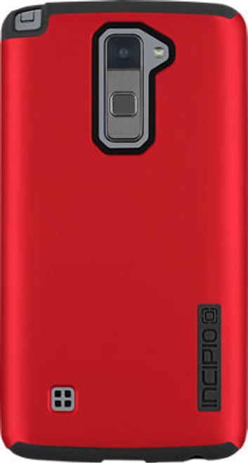 Incipio DualPro Shock-absorbing Case for LG Stylo 2 V - Iridescent Red/Black