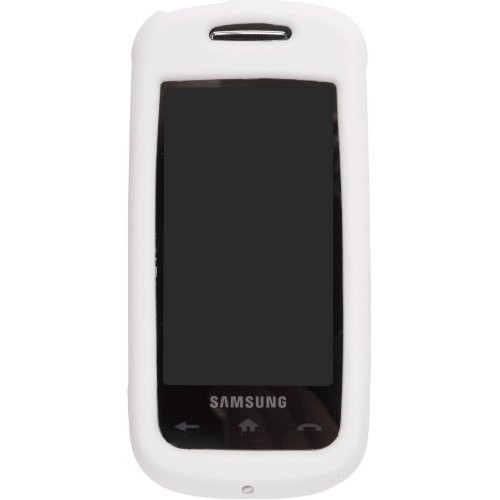 5 Pack -Wireless Solutions Gel Case for Samsung SPH-M810 Instinct - White