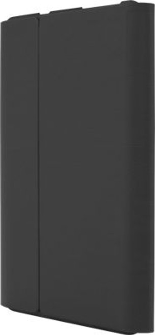 Incipio Faraday Leather Folio Case with Magnetic Closure for Ellipsis 10 - Black